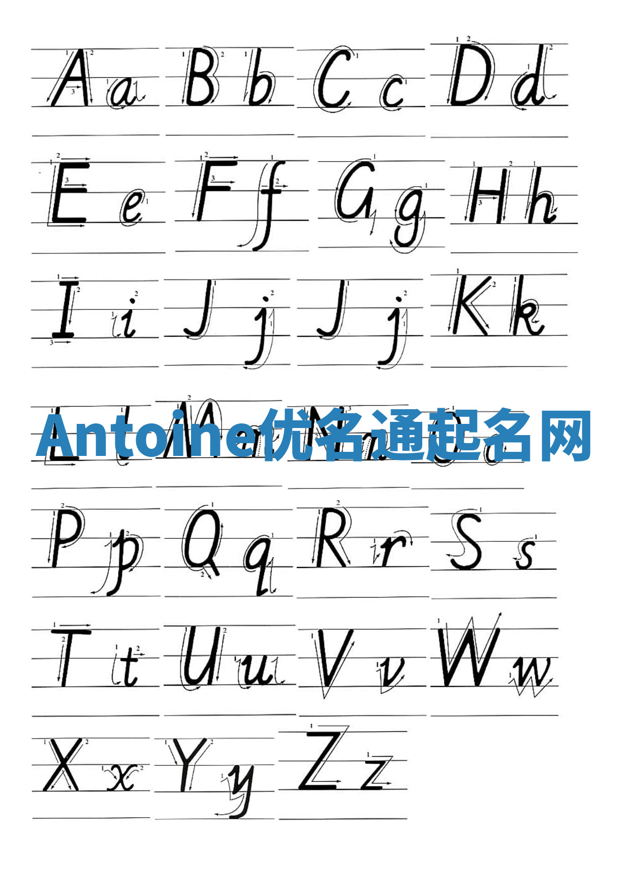 Antoine优名通起名网