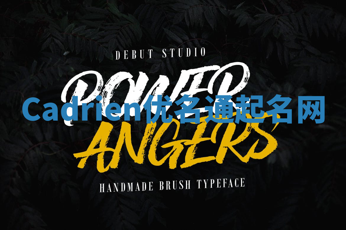 Cadrien优名通起名网 Cadrien优名通起名网