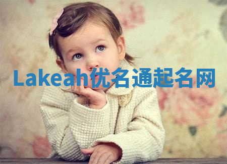 Lakeah优名通起名网