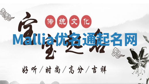 Mallia优名通起名网