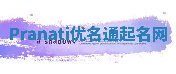 Pranati优名通起名网 Pranati优名通起名网
