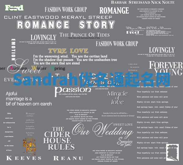 Sandrah优名通起名网